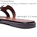 Sexynite Women's Wide Width Leather Flat Sandals Slipper 2025 Summer Fashion Comfortable Memory Foam Slides for Women Footwear