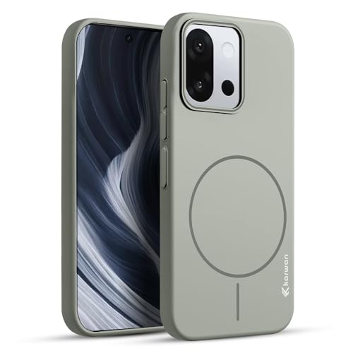 Image of KARWAN️Magnetic Ultra Slim-Fit Back Case Cover for Oneplus 13T |Hard PC Case Cover| Ultra-Thin & Light Weight with [Ultra Premium Feel] Case for Oneplus 13T(6.3 inch)(Grey)