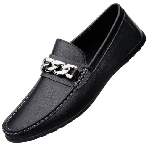Mocasines Penny de gamuza para hombre, calzado Oxford de vestir y conducción con máxima comodidad