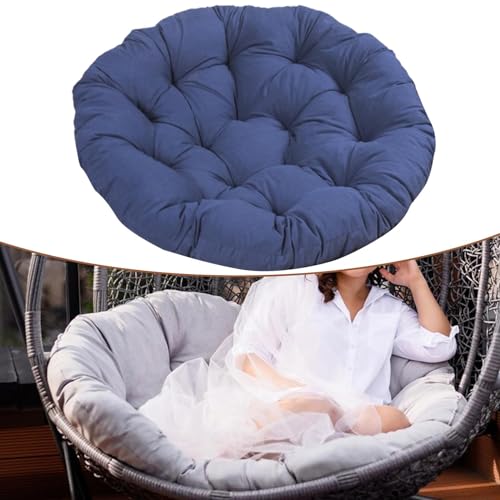 Gralara 6005458673600046 Papasan Chair Cushion 20Inch Egg Chair Cushion Hanging Chair Cushion Washable Stylish Patio Chair Mat thumb #1
