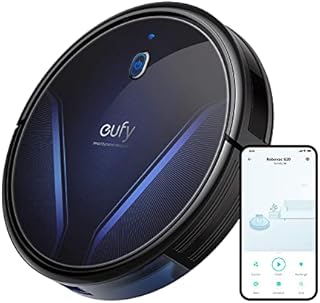 eufy by Anker, RoboVac G20, Robot Vacuum, Dynamic Navigation, 2500 Pa Strong Suction, Ultra-Slim, App, Voice Control, Compatible with Alexa, Ideal for Hard Floors and Pet Hair