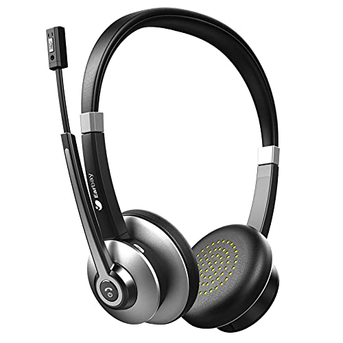 Earbay Bluetooth Headset, Wireless Headset with Mic Noise Canceling, Stereo PC Headphones with...