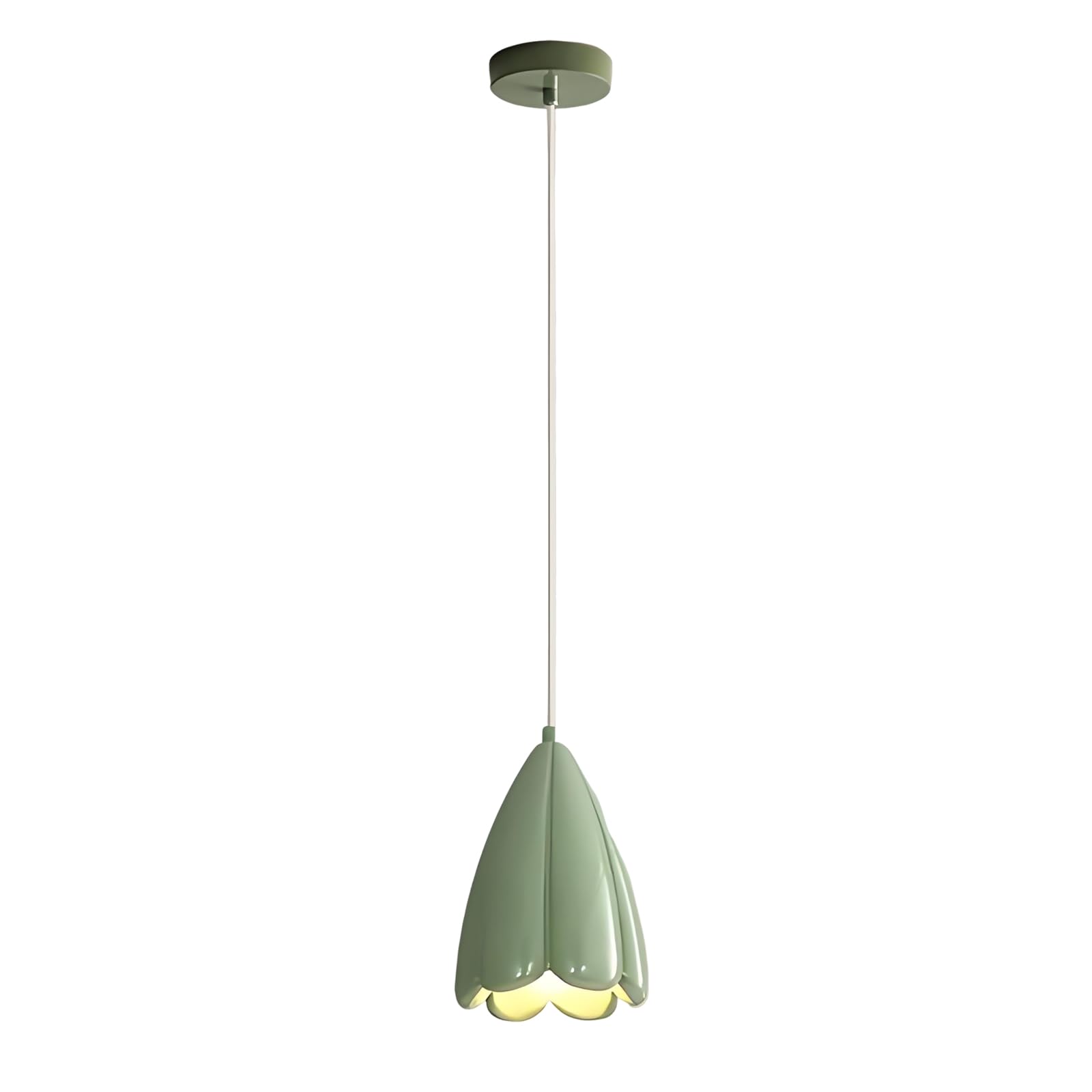 YNVIOZM Modern Simple Pendant Light Small Kitchen Island Pendant Lighting Contemporary Hanging Ceiling Lighting Fixture Mini Adjustable Hanging Lamp Or Dining Room, Bedroom, Hallway
