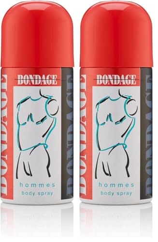 Milton-Lloyd Bondage - Fragrance for Men - 150 ml Body Spray (Confezione da 2)