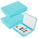 Conception portable : la boîte à palette d'aquarelle est de petite taille, qui peut se glisser facilement dans votre sac à dos ou votre sac d'art, stable et sûre, vous assurant de pouvoir créer à tout moment, n'importe où.