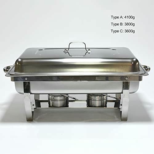 Chafing dish inox pour servir vos plats chauds sans électricité - 6