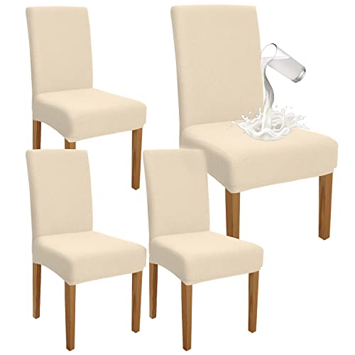 Granbest Premium Waterproof Dining Chair Covers Set of 4