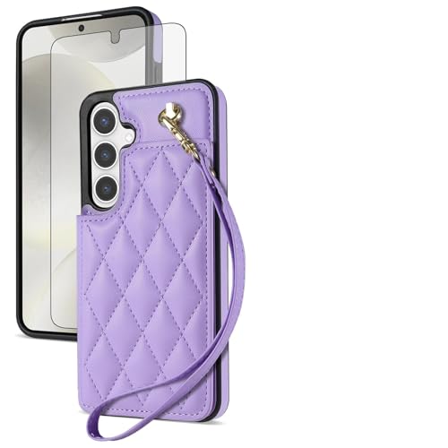 Étui Violet S24 Asuwish - Protection Élégante pour Vos Sorties et le Travail