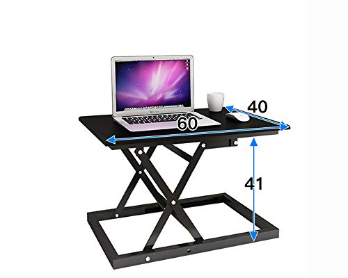 WOOLIY pie portátil/Mesa Plegable/Escritorio de Escritorio/Escritorio Simple elevable Stand-up Ordenador