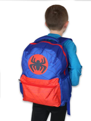 Marvel Spider-Man Spidey And Friends Boys Girls 16" School Backpack (One Size, Blue/Red) #TOP5