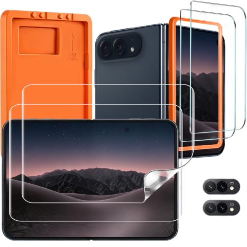 TZGZT 2 Pack Inner Screen Protectors for iPhone Duo, Tempered Glass Back - image 1