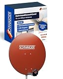 Schwaiger Satellitenschüssel 173 - Offset-Antenne für Satellitenempfang