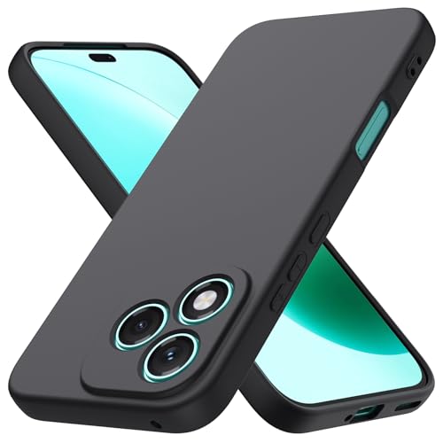 Byvuwiay Cover per Honor 400 Lite, Morbida Silicone Liquida TPU