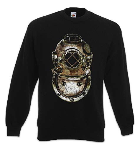 Sweat Diver Helmet Urban Backwoods pull col rond pour passionnés de plongée