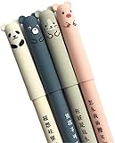 cute pens and stationary Características: diseño de dibujos animados, borrable, escritura suave