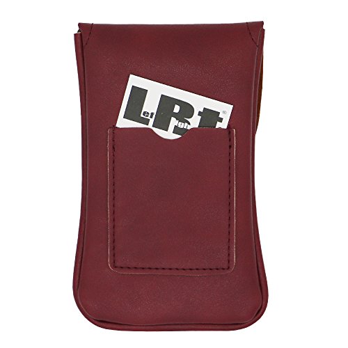 LefRight Casual Fashion PU Leather Cellphone Neck Pouch Bag Credit Card Holder with Adjustable Sling for iPhone XR 7 Plus Galaxy S3 S4 S5 S6 S7 Edge