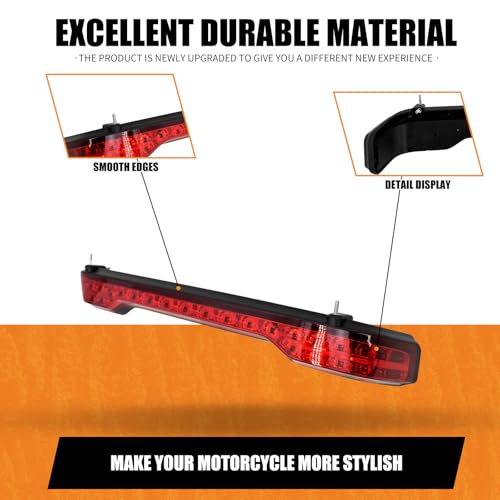 HCmotorku LED Tour Pack Tail Light Fit for Harley Touring 2014-2025 by HCmotorku - Used condition - Image 7