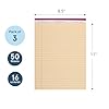 ROARING SPRING Enviroshades Ivory Legal Pads, 3 Pack, Legal Ruled Recycled Colored Writing Note Pads, 8.5" x 11", 50 Sheets, Perforated Paper, Made in USA, Memo Pad For School & Office #2