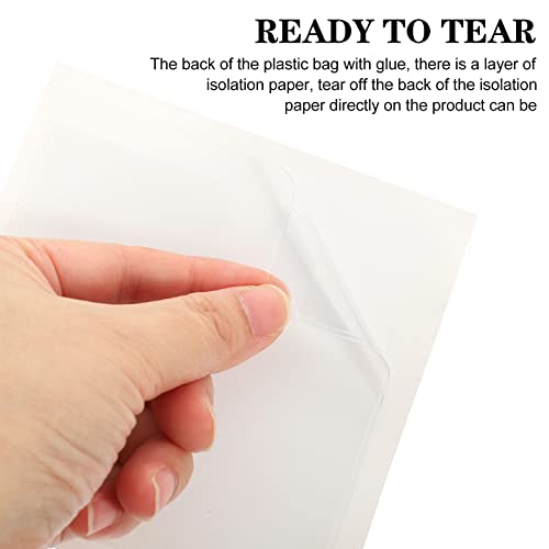Luozzy 20 Pcs Self-Adhesive Index Card Pockets Card Holders For Organizing Warehouse Label Pockets (As Shown) #TOP5
