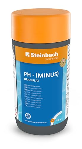 Steinbach Poolpflege pH-(Minus) Granulat, 1,5 kg, Einstellung des pH-Werts, 0753001TD00
