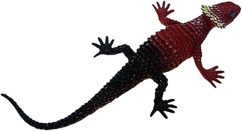 Amazon 2点パック リアル ゴム製 爬虫類動物 リザード トカゲモデル フィギュアおもちゃ プラモデル 通販