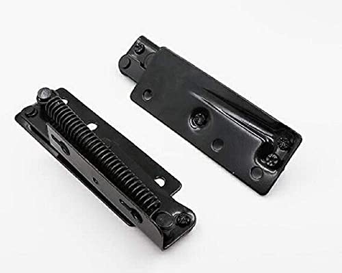 [2 Pieces] Folding Bed Lifting Hinge Sofa Self-Locking Hinge Furniture Hardware Accessories (Black) #TOP3