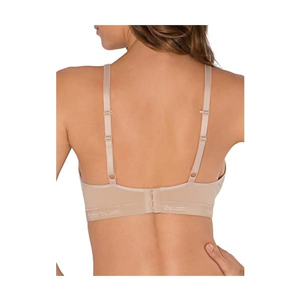 Fruit-of-the-Loom-Womens-Wirefree-Cotton-Bralette-2-Pack Fruit of the Loom Women's Wirefree Cotton Bralette, Black Hue/Sand, 34B