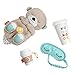 Fisher-Price Coffret Duo Apaisant, cadeau de naissance composé de 4 éléments dont Ma Loutre Câlins Bonne Nuit, dès la naissance, GXW48