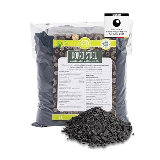 RoPro-Streu 3 Liter – Voraktiverte Pflanzenkohle für Anwendungen im Garten und im Tierbereich 4 RoPro-Streu 3 Liter – Voraktiverte Pflanzenkohle für Anwendungen im Garten und im Tierbereich