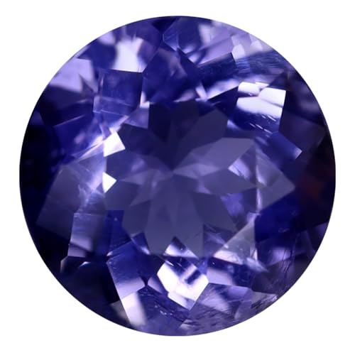 Iolite bleue de Ceylan ronde, la pierre fine naturelle pour sublimer vos bijoux du quotidien