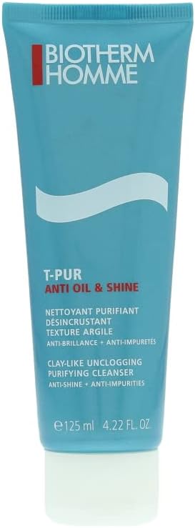 Homme T-Pur Anti Oil & Wet Purifying Cleanser Cleanser For Men 4.22 oz