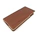 Otis BlackBerry Key2 Handmade Leather Case with Built-in Magnet (Brown)