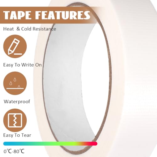 Zyren Weißes Panzertape Wasserfest, 25mm × 20m Klebeband Weiß,Antirutsch Klebeband, Rutschfestes klebeband Treppe,High Grip Anti Rutsch,Griptape Treppe Farblos,Wasserdicht Anti Slip Tape