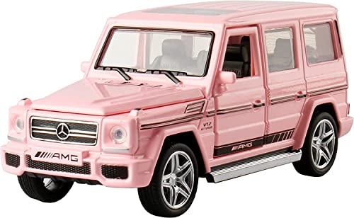 Image of Alloy Car Model Diecasts Metal Toy with Sound /Light /Pull-Back Off-Road Vehicles Car Model Collection Kids Toys Gift Multicolor Pack of 1 (1:32 AMG G65)