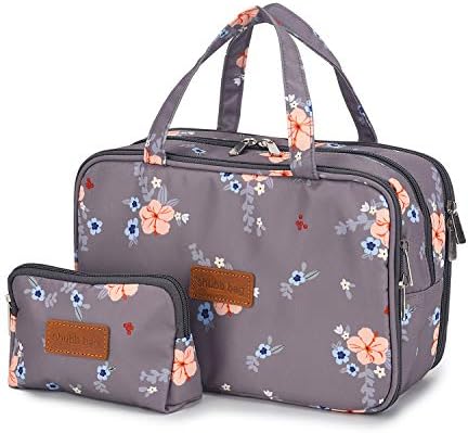Shubb Makeup Bag Travel Toiletry Bags Large Cosmetic Pouch for Women Girls Water-resistant