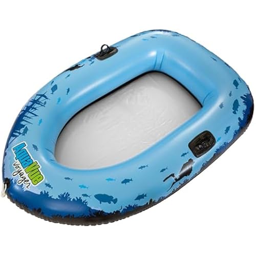 Sieco Design Aquavue Clear Bottom Inflatable Raft with Viewing Window