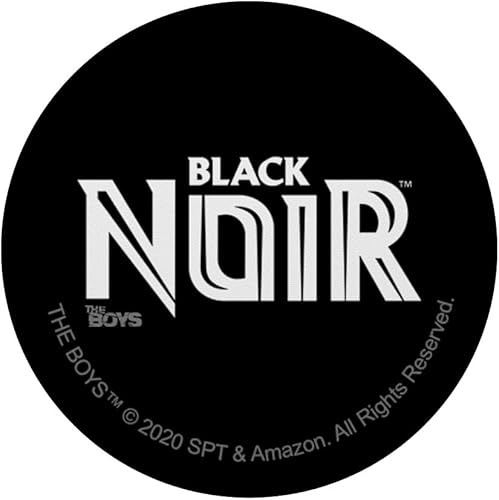 Miniatura 3 de The Boys Black Noir Logo PopSockets Grip y soporte para teléfonos y tabletas