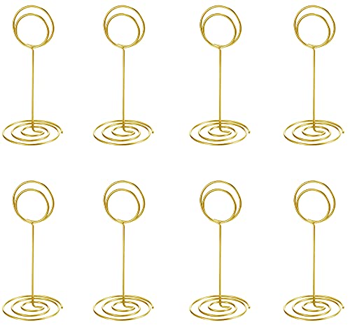 Image of 20 Pack Table Number Holders Place Card Holder Photo Picture Holder for Wedding, Birthday Party