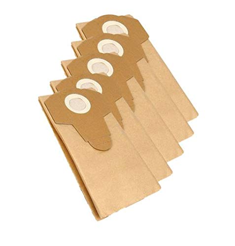 KGA SUPPLIES 5 x Strong Dust Bags for Draper 20L Wet and Dry Vacuum Cleaners hoover