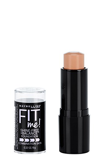 Maybelline New York Fit Me Shine-Free + Balance Stick Foundation, Buff Beige, 0.32 oz.