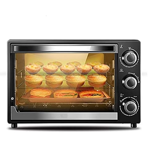 CHENGWENJIE Oven Single Fan Stainless Steel A Energy Rating Solo Microwave Oven In Silver Tact Premium Convection Halogen Oven Cooker Ideal Cover