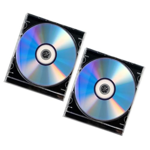 CD-R grabables para proteger registros familiares del deterioro, 2 juegos con estuche rígido