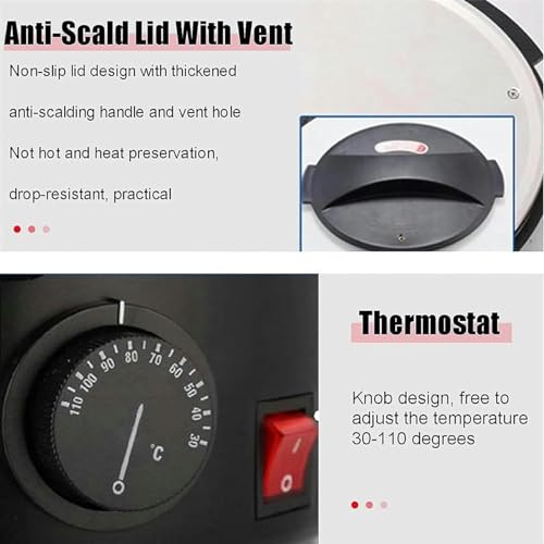 Machine Électrique À Faire Fondre La Cire pour La Fabrication De Bougies Maison, Kit De Fabrication De Bougies Intelligent Et Professionnel, Parfait pour Les Loisirs Créatifs，35 l