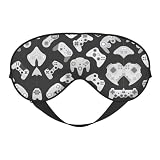 Game Controller Mask for Deep Sleep & Relaxation - Adjustable, Soft & Breathable Blindfold for Travel, Meditation & More