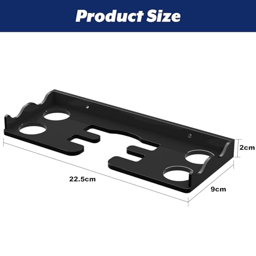 image for Cosmos Table Tennis Paddle Holder Ping Pong Paddle Wall Mount Shelf Ra