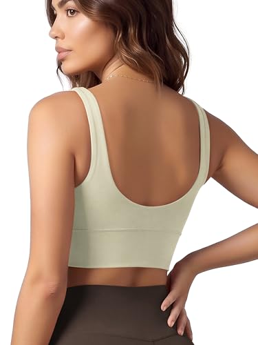 ODODOS Women's Longline U-Back Sports Bra