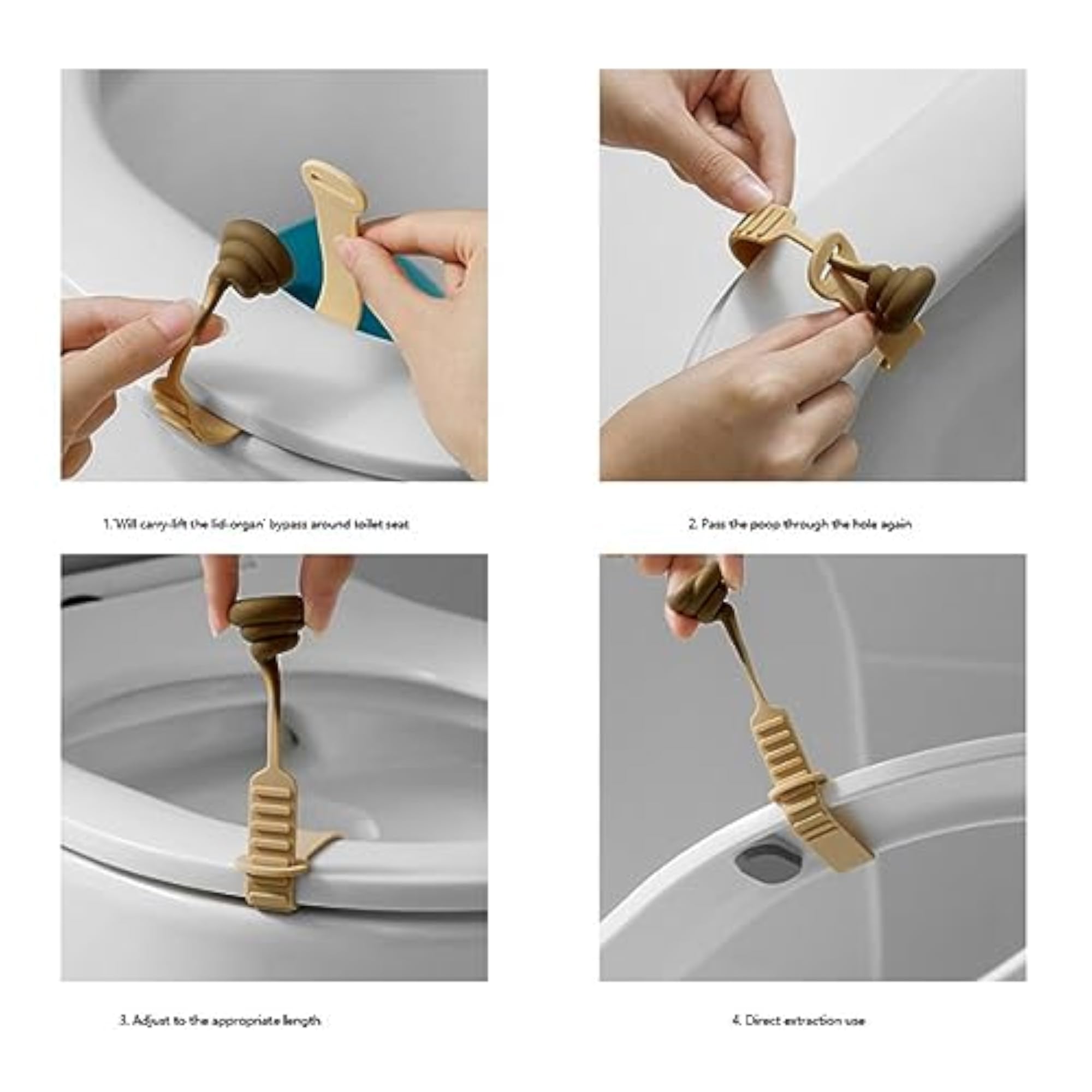 Portable Toilet Seat Lifter for Restaurant & Hotel