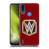 Head Case Designs Officially Licensed WWE Universal Champion Title Belts Soft Gel Case Compatible with Moto E7 Power/Moto E7i Power