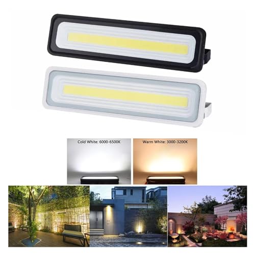Ahorro de energía en iluminación exterior con foco LED 50W impermeable 2