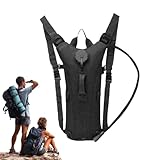 ハイキングバックパック、3L水分補給バックパック付きウォーターバッグ 防水ウォーターバッグ 男性と女性快適なウォーター アウトドア サイクリングスポーツウォーター アウトハイドレーション 用ウォーターブラダー - 多用途の 3L ハイドレーション ベスト防水ウォーター - 女性用ハイキング 、ランニング用水袋、安全な収納